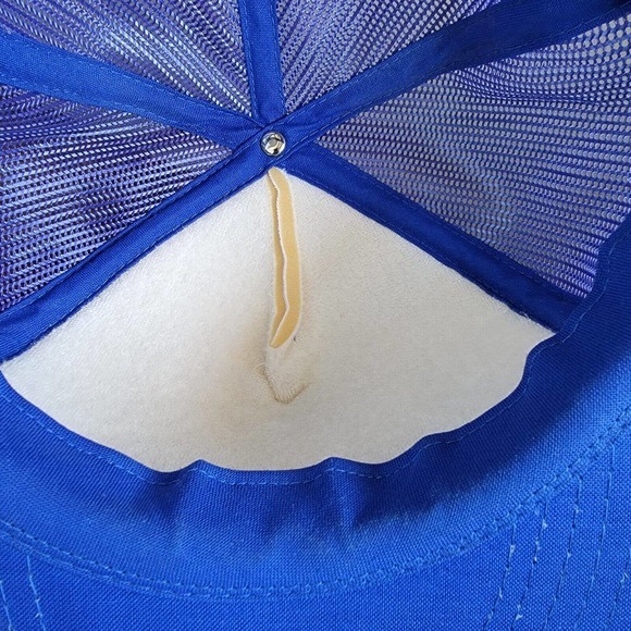 Vtg Walker Advantage Muffler Snapback Mesh Trucker Hat Cap 1980s Automotive 80's - Picture 7 of 9